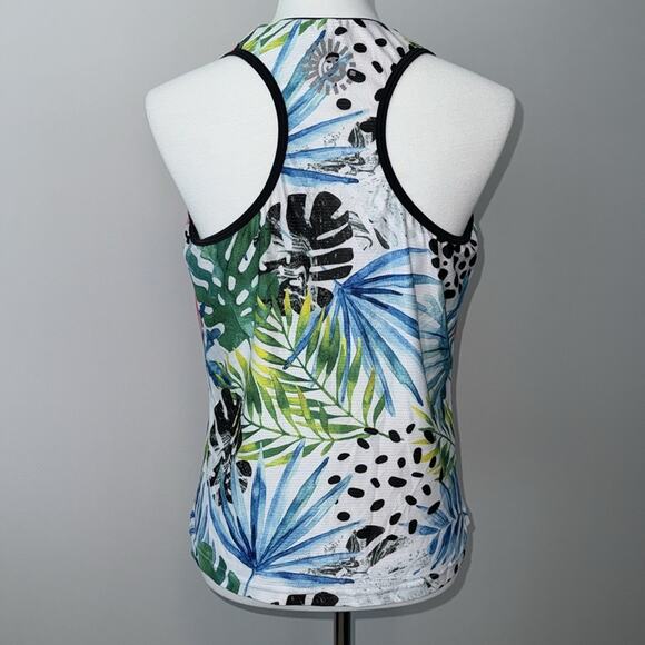 Tri Sirena Running Racer Back Tank Top UPF 35 Women's Large - Picture 5 of 5